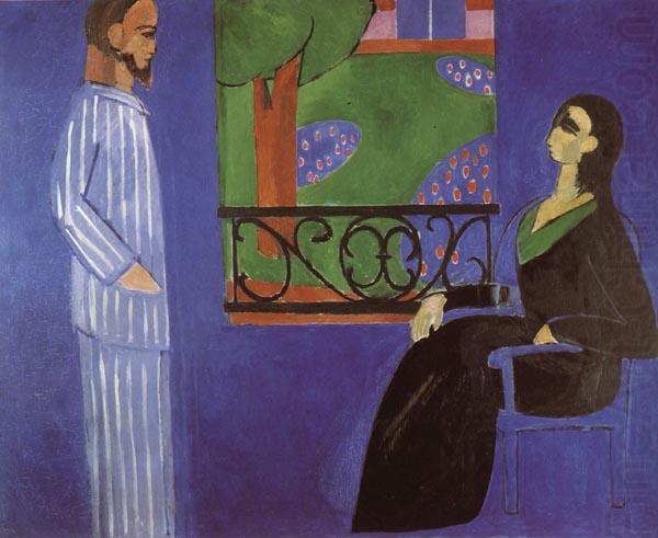 Henri Matisse The Conversation china oil painting image